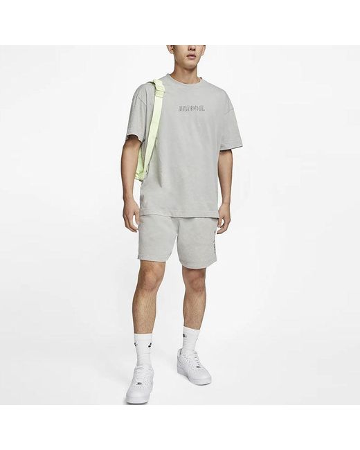 Nike Gray As Sportswear Jdi Top Logo Tee for men