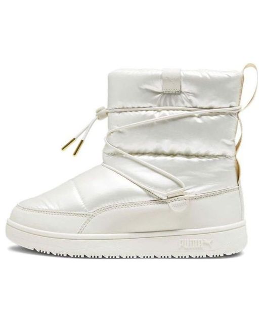 PUMA White (Wmns) Snowbae Wns Patent