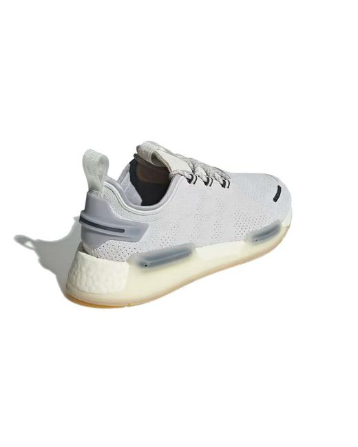 Adidas White Nmd_R1 V3 Halo' for men