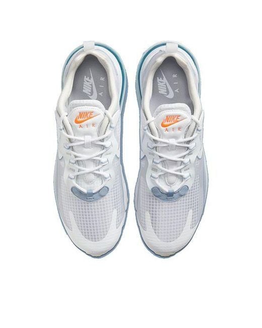 Nike White Air Max 270 React Fog' for men