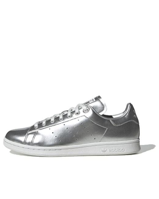 Adidas Gray Stan Smith 'Metal Metallic' for men