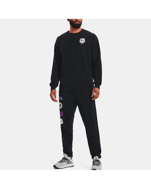 Under Armour Black Logo Sweatshirt for men