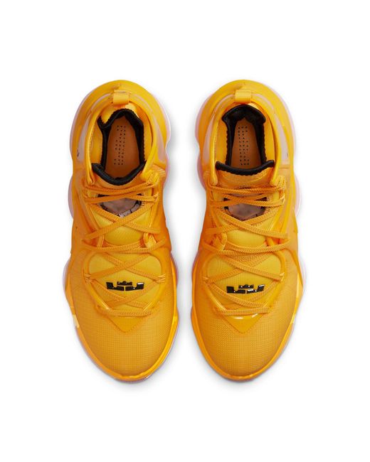 Nike Yellow Lebron 19 Ep 'Hard Hat' for men