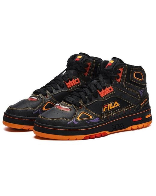 Fila Black Teratach-Pack Sneakers for men