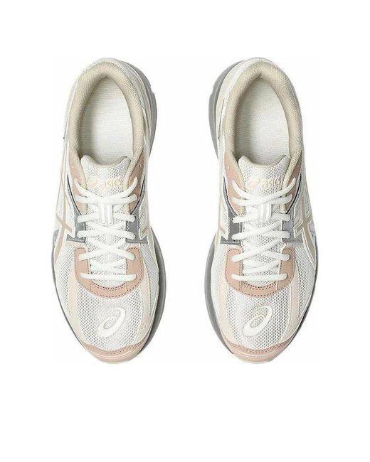 Asics White Jog 100S 'Cream Feather' for men
