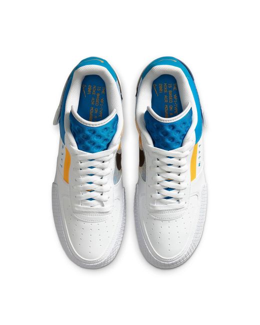 Nike Blue Air Force 1 Type 'Photo' for men