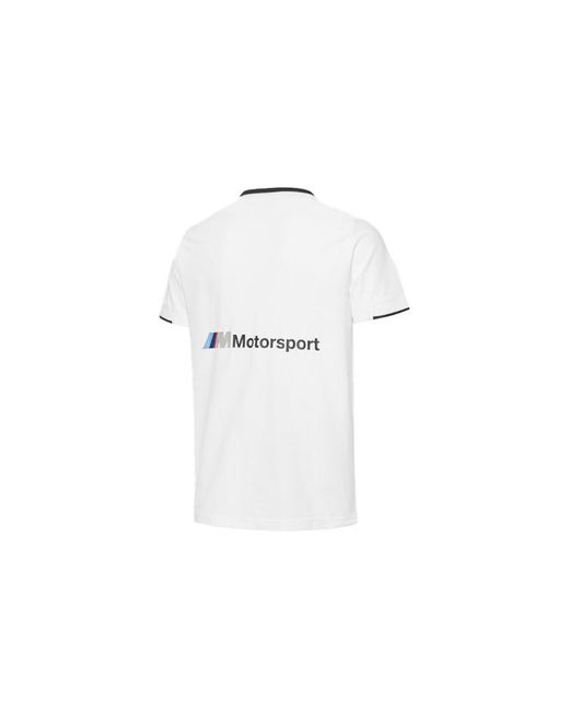 PUMA White X Bmw Motorsport Polo Shirt for men