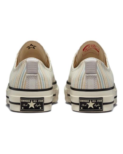 Converse White Chuck 70 Low 'Pecan Stripes' for men