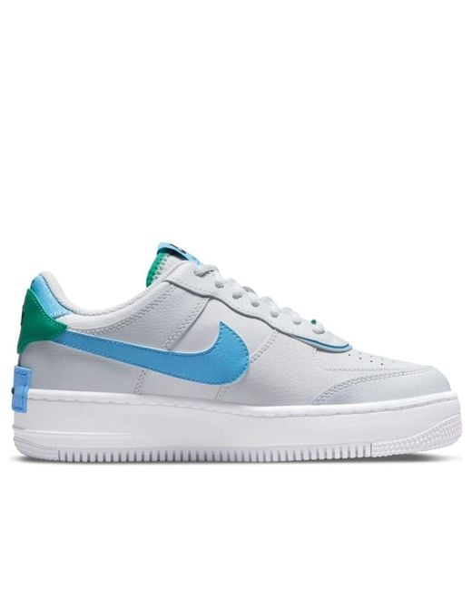 Nike Blue (Wmns) Air Force 1 Shadow 'Photon Dust Malachite'