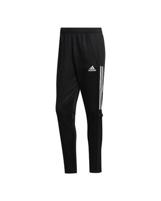 Adidas Black Knitted Casual Sports Running Long Pants for men
