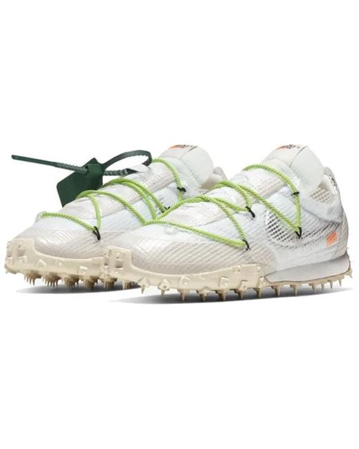 Nike White (Wmns) X Off- Waffle Racer 'Electric'