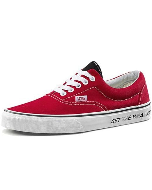 Vans Red Eraget The Real) for men