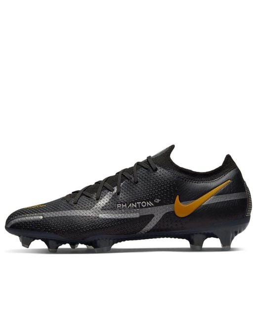 Nike Black Phantom Gt2 Elite Fg Metallic' for men