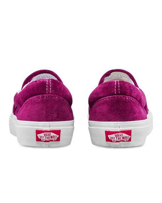 Vans Pink Classic Slip-On Tc for men