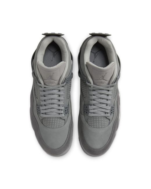 Nike Gray 4 Retro Se 'Paris Olympics Wet Cement' for men