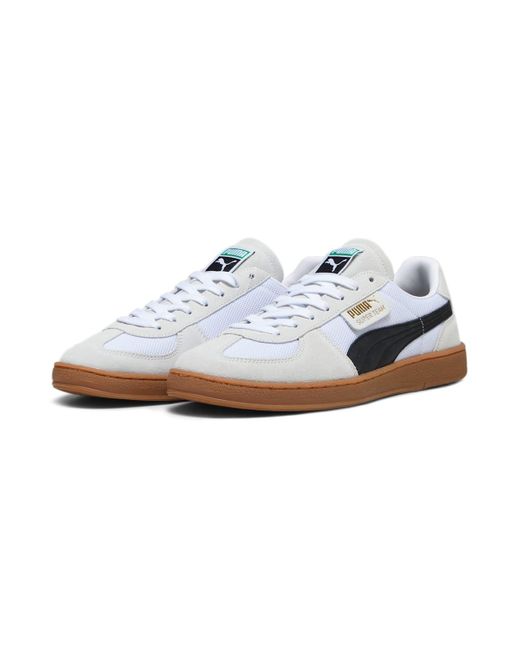 PUMA White Super Team Og Gum' for men
