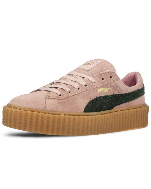 PUMA Brown (Wmns) Fenty X Suede Creeper 'Dirty Rose'