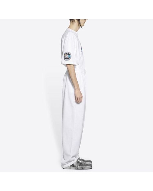 White nasa joggers hotsell