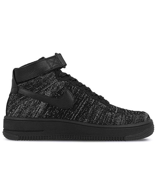 Nike Black (Wmns) Air Force 1 Flyknit