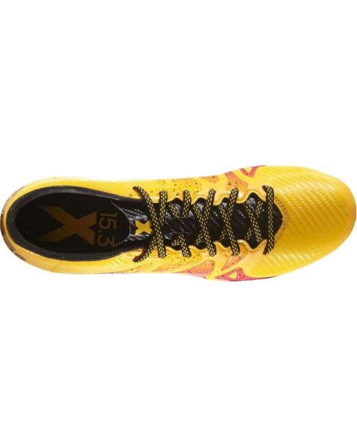 Adidas Yellow X 15.3 Fg/Ag for men