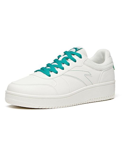 Anta White Skateboarding Series Sneakers for men