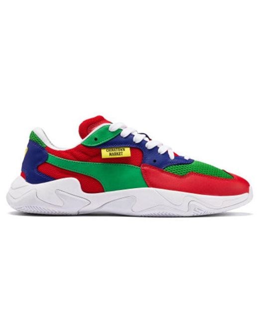 PUMA Red Chinatown Market X Storm 'Risk Fern' for men