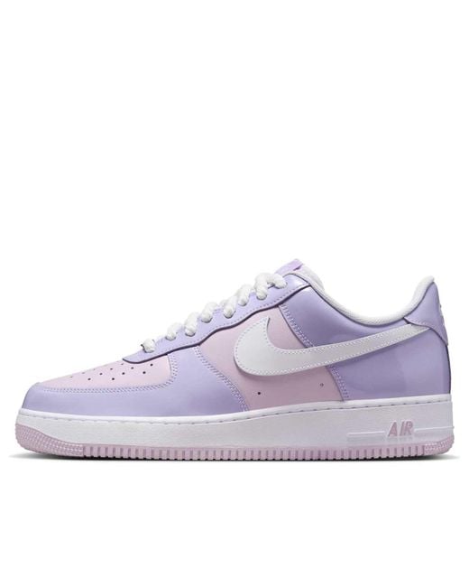 Nike Purple Air Force 1 '07 Lv8 'Hydrangeas Doll' for men