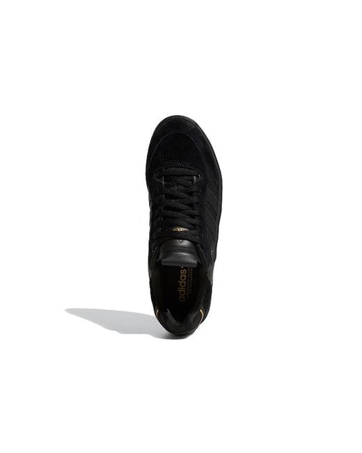 Adidas Black Tyshawn Low Shoes Metallic' for men