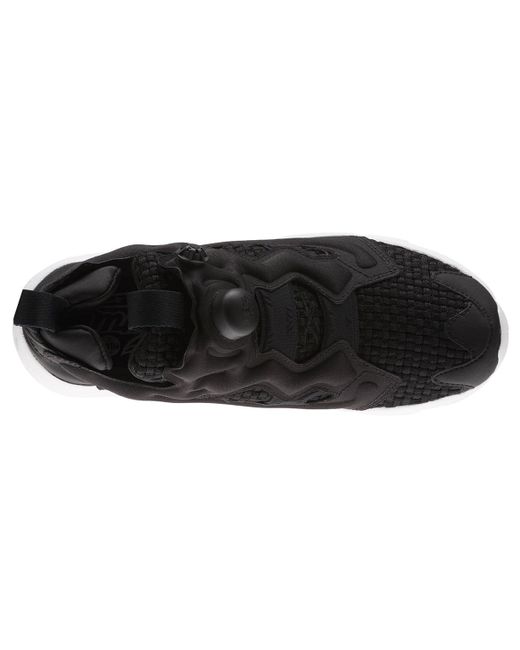 Reebok Black (Wmns) Instapump Fury Woven Running Shoes