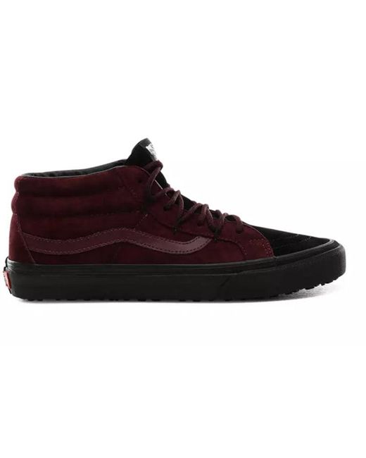 Vans Brown Sk8-Mid Reissue Ghillie Mte for men