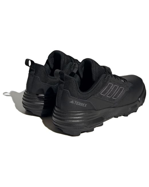 Adidas Black Terrex Unity Leather Low 'Core' for men