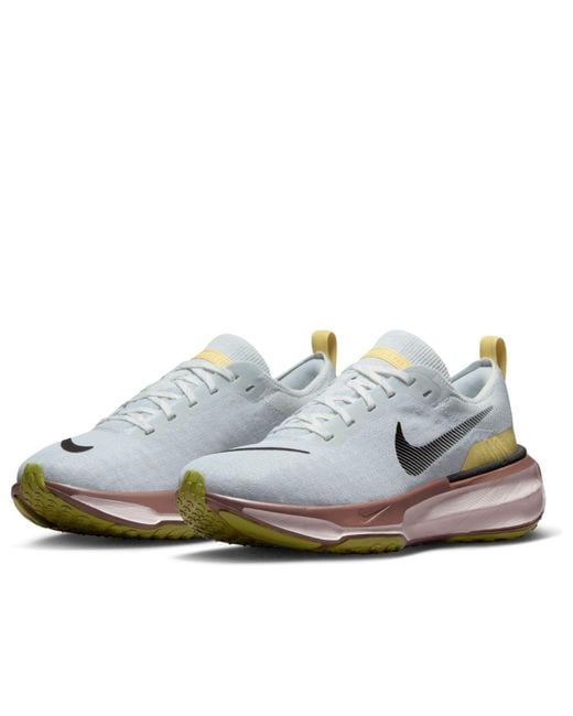 Nike White Zoomx Invincible Run Fk 3 Shoe