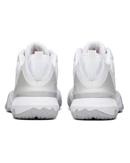 Anta White Quick Battle 5 Low for men