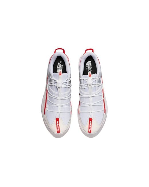 The North Face White Vectiv Taraval Tech Lny Hiking Shoes for men