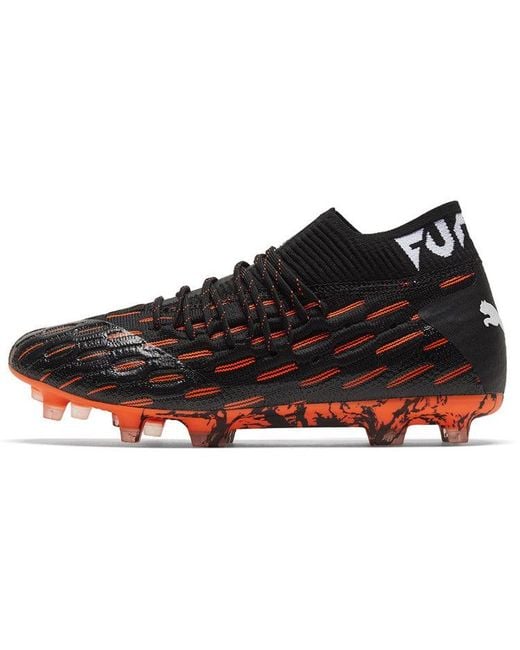 PUMA Black Future 6.1 Netfit Fg Ag Shocking' for men