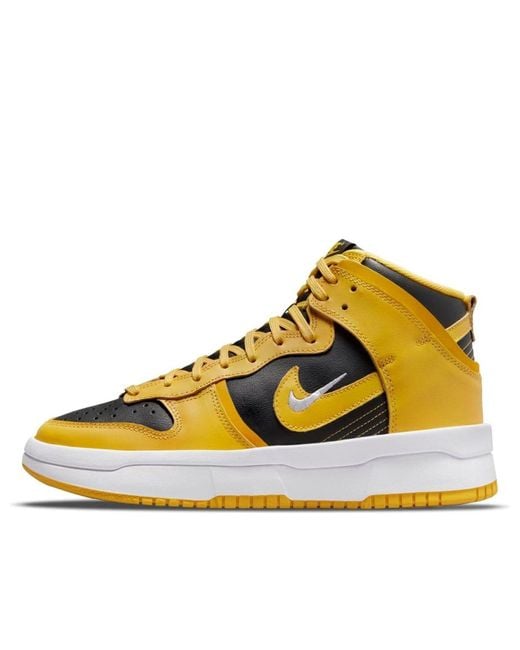 Nike Yellow (Wmns) Dunk High Up 'Goldenrod'