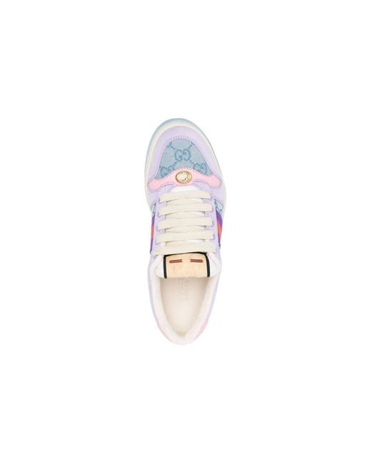 Gucci Blue (Wmns) Screener Gg Sneakers Multi'