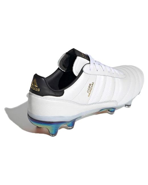 Adidas White Copa Mundial 20 Fg 'Signal Solar Metallic' for men