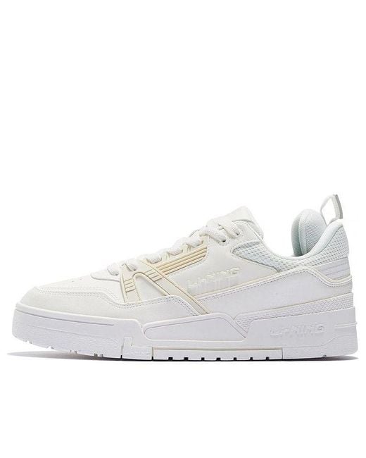 Li-ning White 001 Btc 'Cream' for men