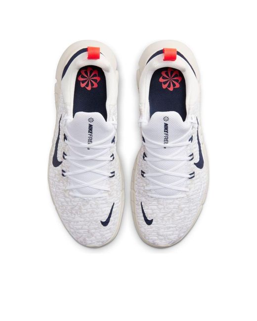 Nike White Free Run 5.0 Next Nature Obsidian Crimson' for men