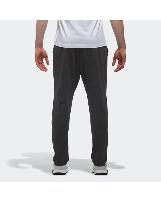 Adidas Black Casual Running Sports Knit Long Pants for men
