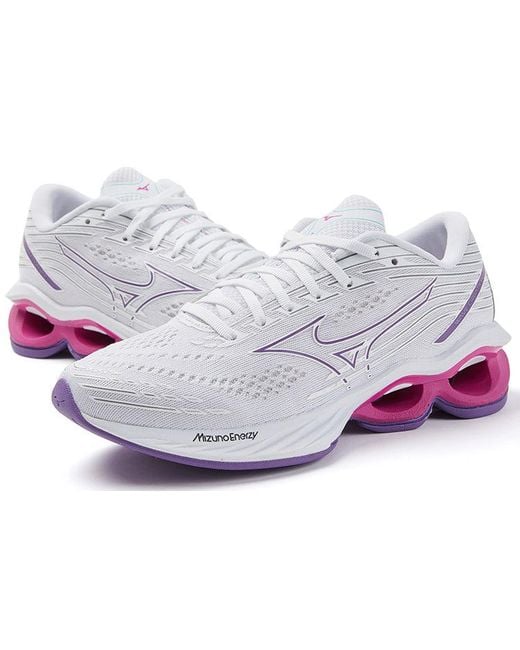 Mizuno White (Wmns) Wave Creation 24