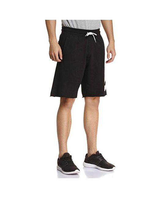 Nike Black Sportswear Ft Gx Short Knitting Sports Short for men