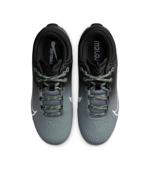 Nike Black Hyperdiamond 4 Elite /Cool/Volt/ Sneakers