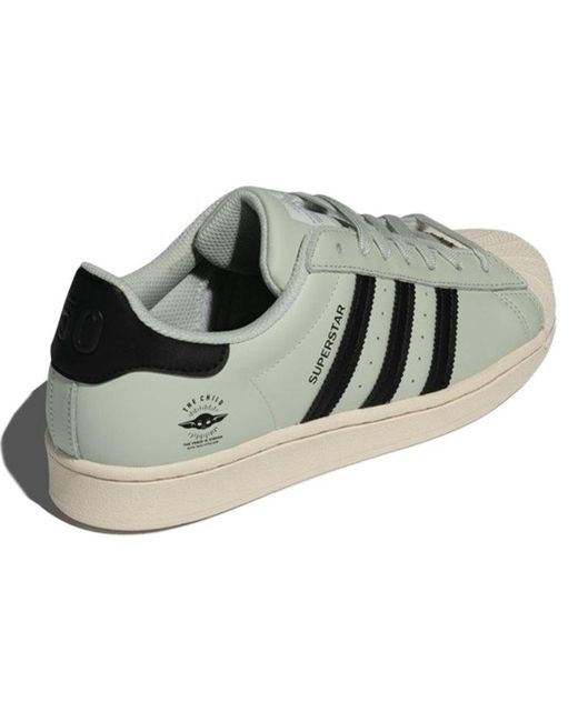 Adidas Green Star Wars X Superstar 'The Child' for men