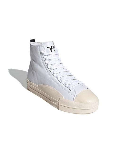 Adidas White Y-3 Yuben Mid 'Core' for men