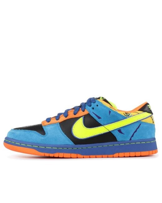 Nike Blue Sb Dunk Low Pro 'Skate Or Die' for men