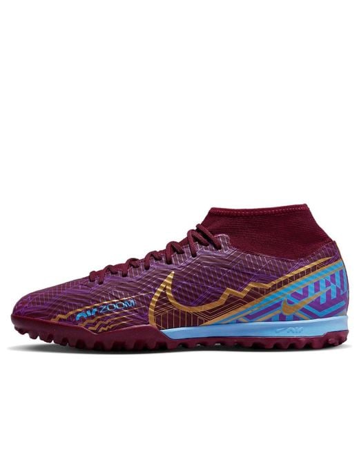 Nike Purple Mercurial Superfly 9 Academy Km Tf for men