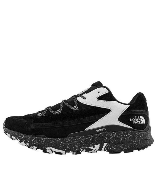The North Face Black Vectiv Taraval Street Reflective Track Shoes for men
