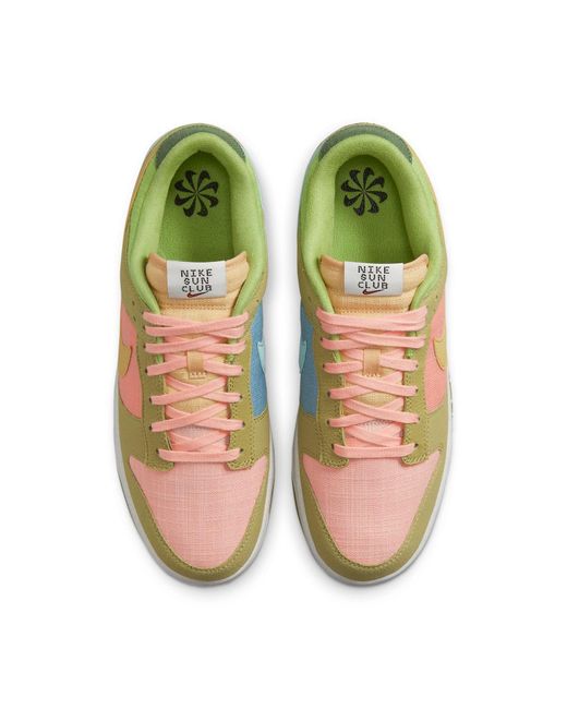 Nike Brown Dunk Low 'Sun Club for men